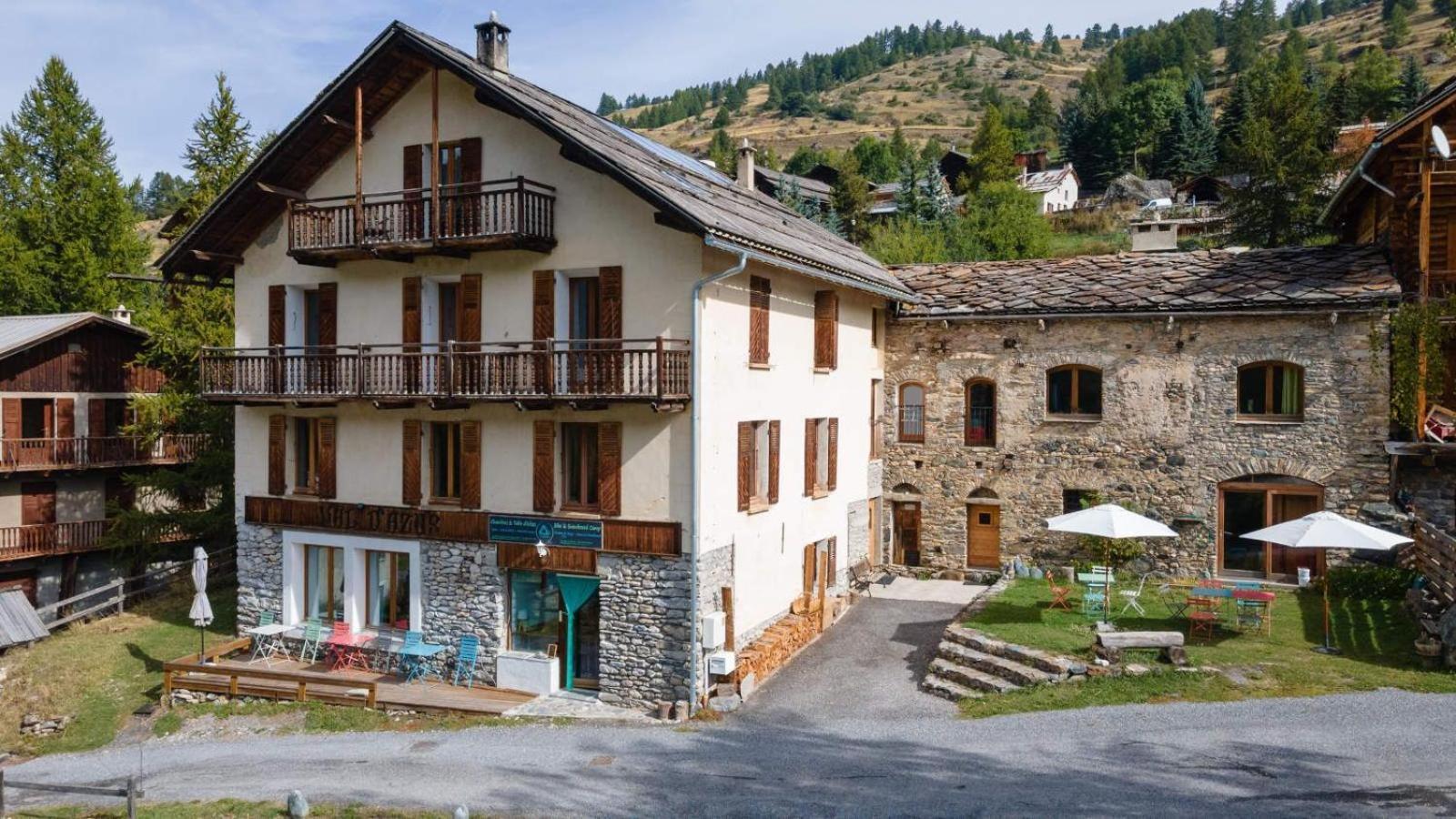 Auberge Les 1000 Cols, Anciennement Val D Azur Molines-en-Queyras Ngoại thất bức ảnh